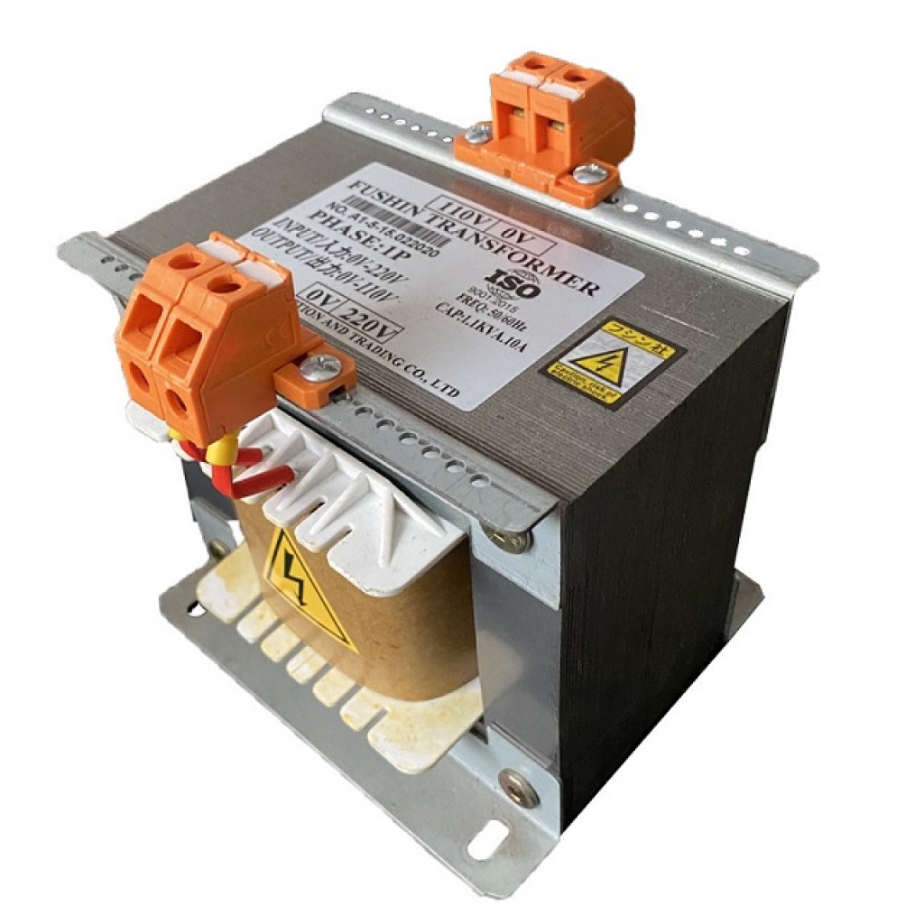 Biến áp tự ngẫu vào 220V ra 110V -10A(1.1KVA)