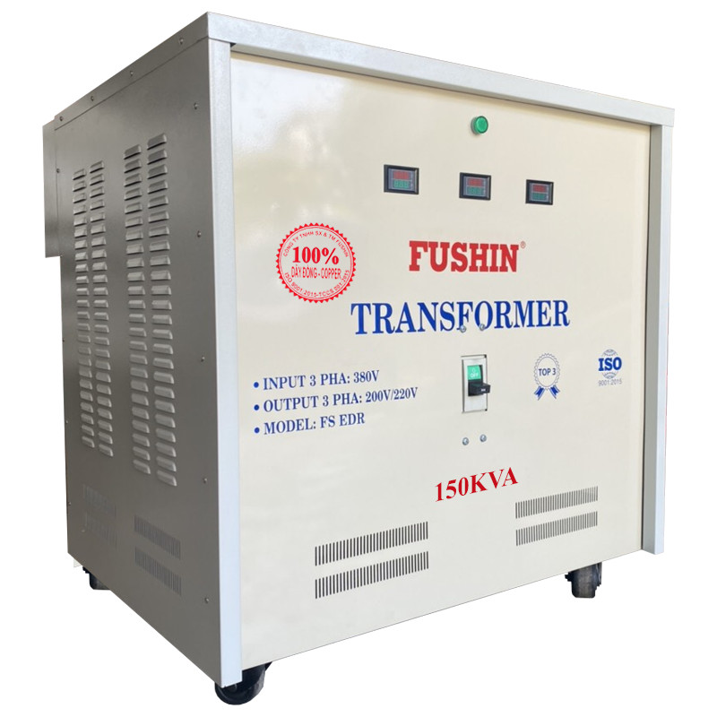 Biến áp tự ngẫu 3pha - 150KVA (S.II) - 100% dây đồng
