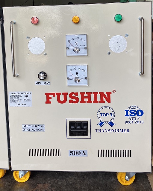 Biến áp xi mạ 500A