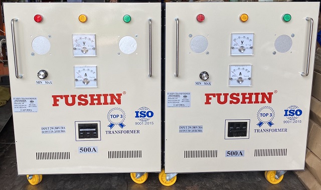 Biến áp xi mạ 500A