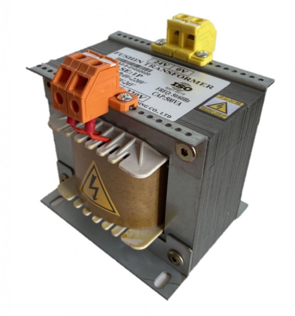 Biến áp cách ly vào 220V ra 24V - 500VA