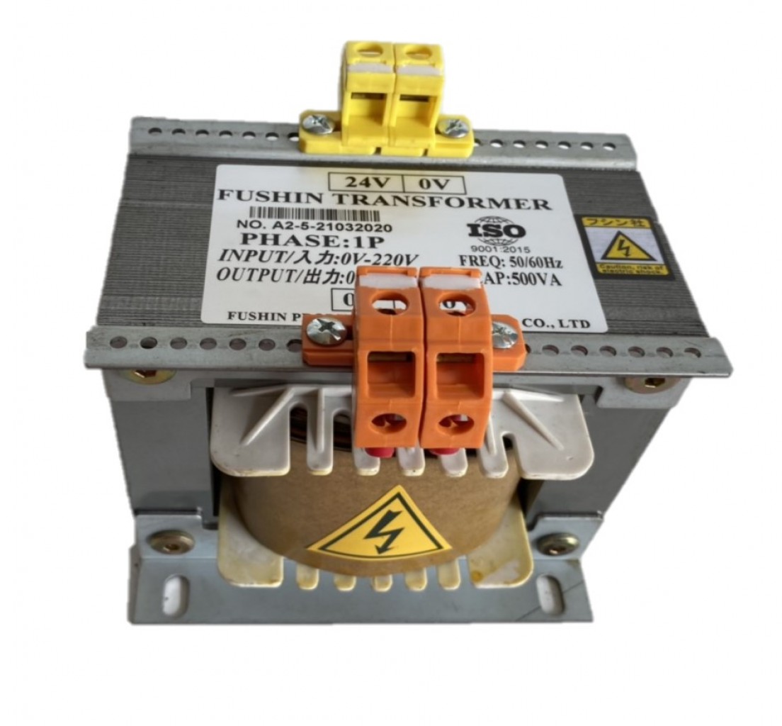 Biến áp cách ly vào 220V ra 24V - 500VA