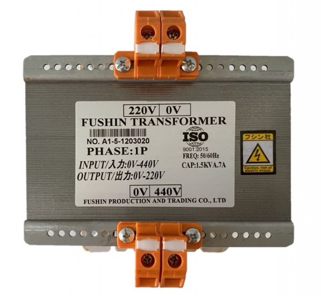 Biến áp tự ngẫu vào 400v ra 220v - 1.5KVA (7A)