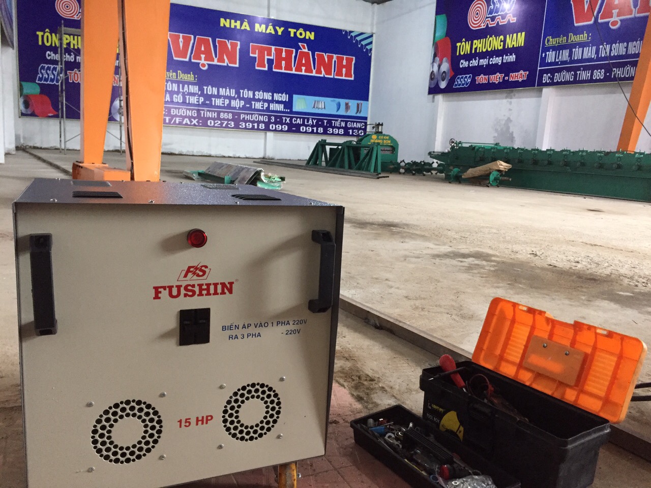 hình hoạt động máy biến áp 1pha ra 3pha