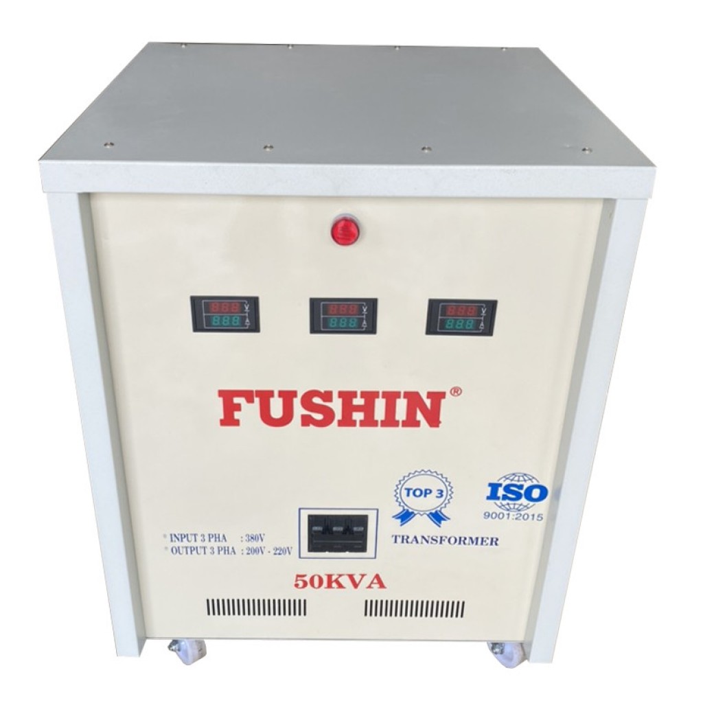 Biến áp tự ngẫu 3pha vào 380v ra 220v - 50KVA (S.II)
