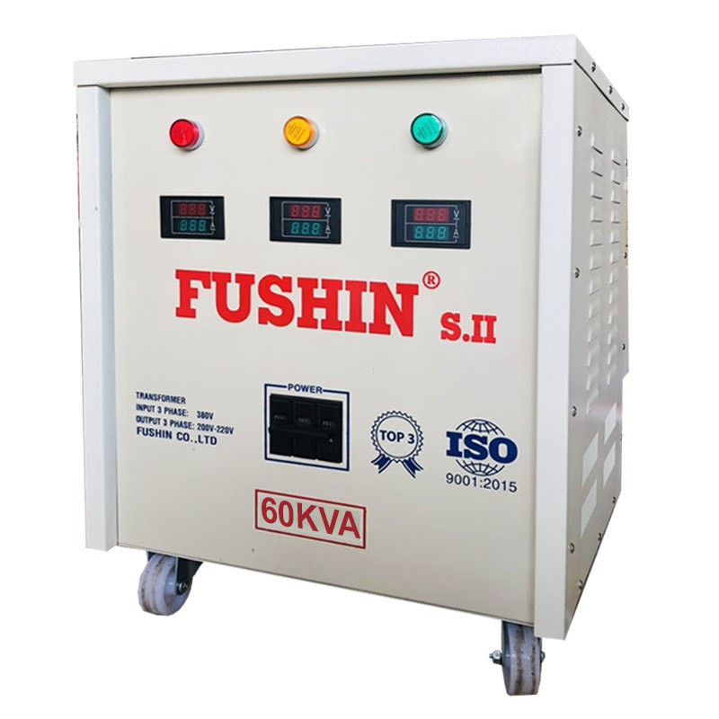 Biến áp tự ngẫu 3pha vào 380v ra 220v - 60KVA (S.II)