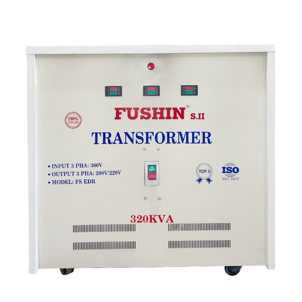 Biến áp tự ngẫu 3pha 380V/220V - 320KVA