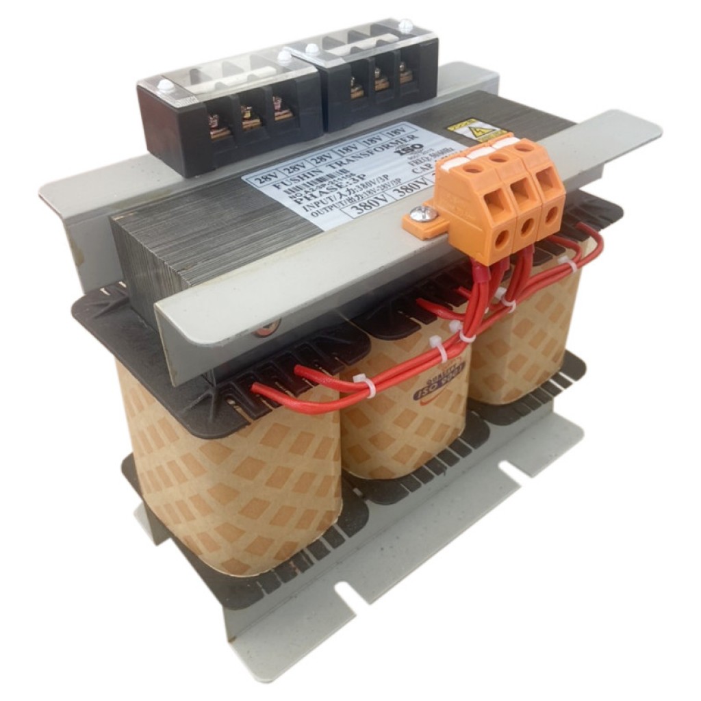 Biến áp cách ly 3pha 380V ra 18V/28V - 1.5KVA
