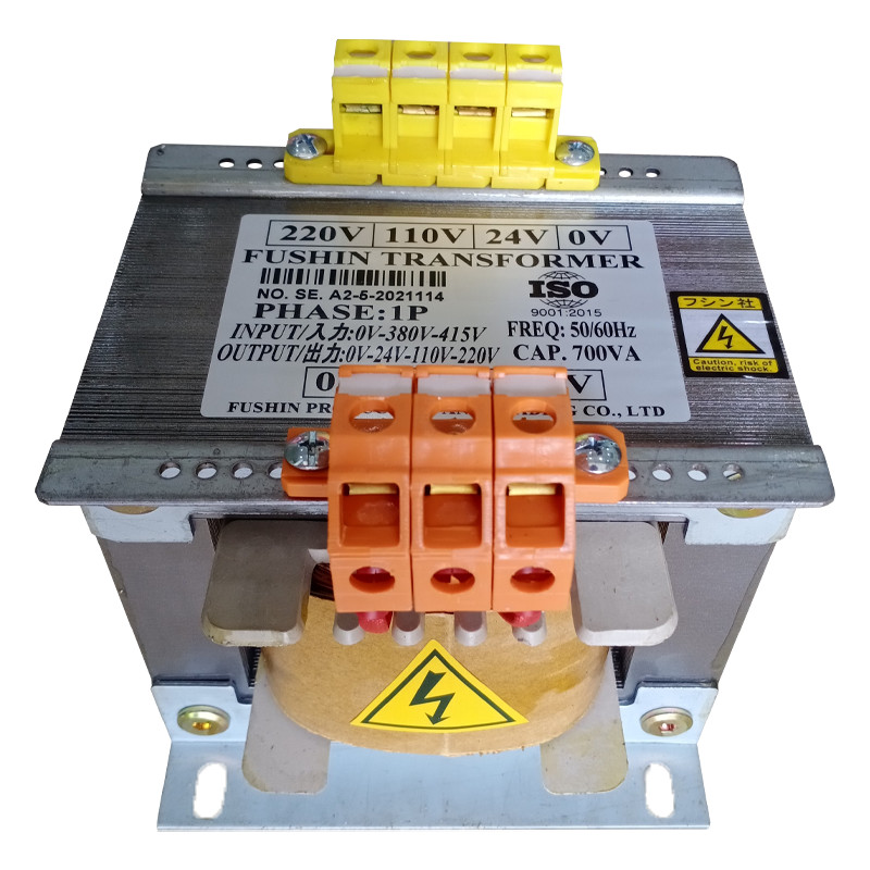 Biến áp cách ly vào 380V/415V ra 24V/110V/220V - 700VA 