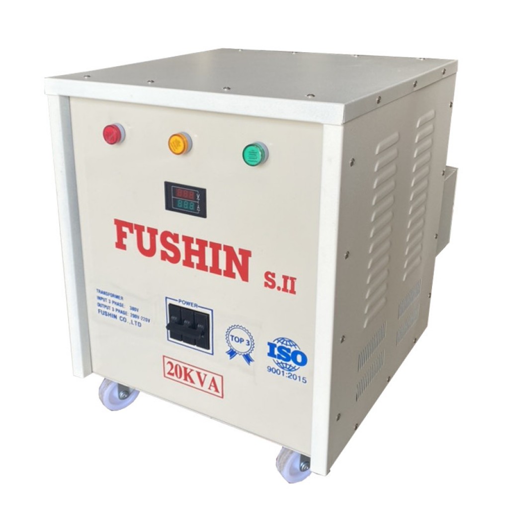 Biến áp tự ngẫu 3pha vào 380v ra 220v - 20KVA (S.II)