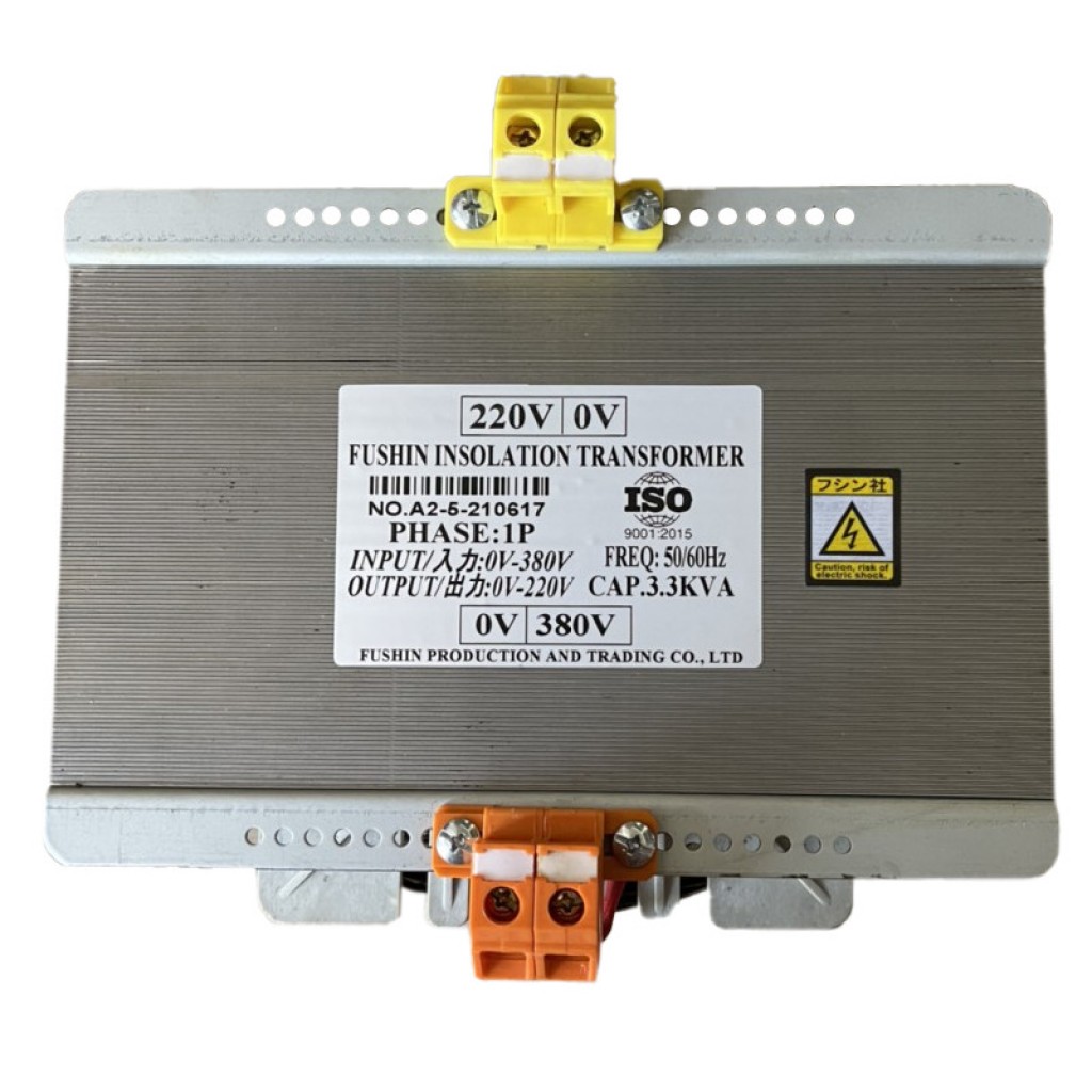 Biến áp cách ly 380V/220V - 3.3KVA(15A)