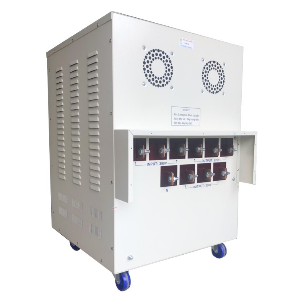 Biến áp tự ngẫu 3pha - 75KVA (S..II) - 100% dây đồng