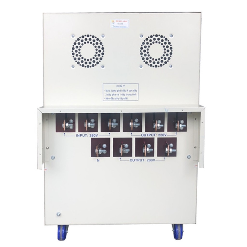 Biến áp tự ngẫu 3pha - 75KVA (S..II) - 100% dây đồng