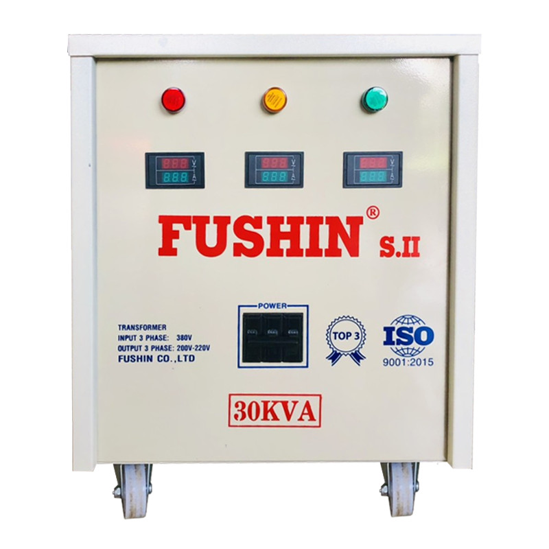 Biến áp tự ngẫu 3pha vào 380v ra 220v - 30KVA (S.II)