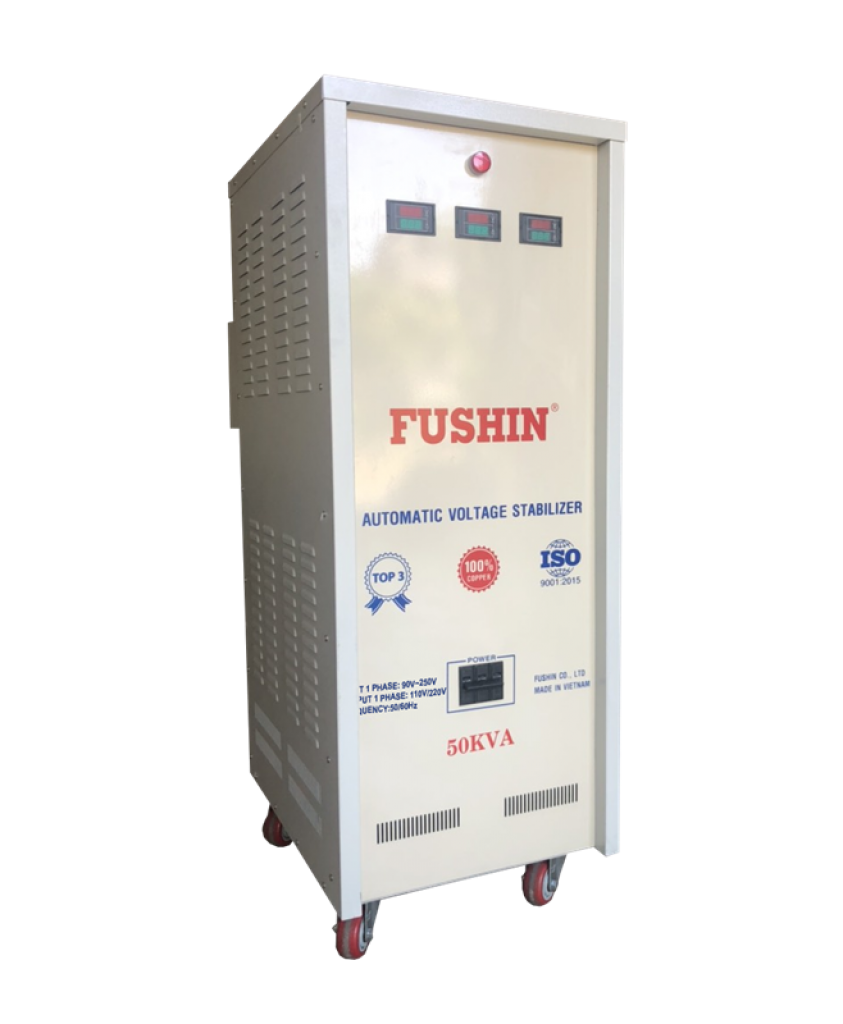 Ổn áp 1 pha 50KVA - Dải 50V~250V Fushin