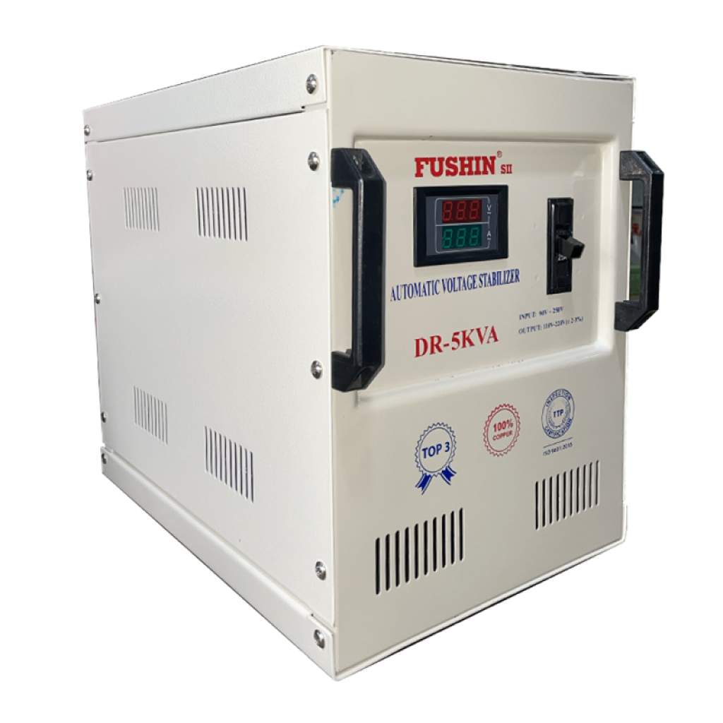 Ổn áp 1 pha 5KVA - Dải 50V~250V Fushin