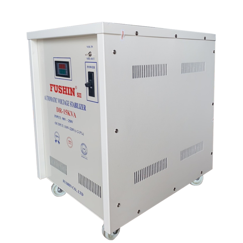 Ổn áp 1 pha 15KVA - Dải 90V~250V Fushin