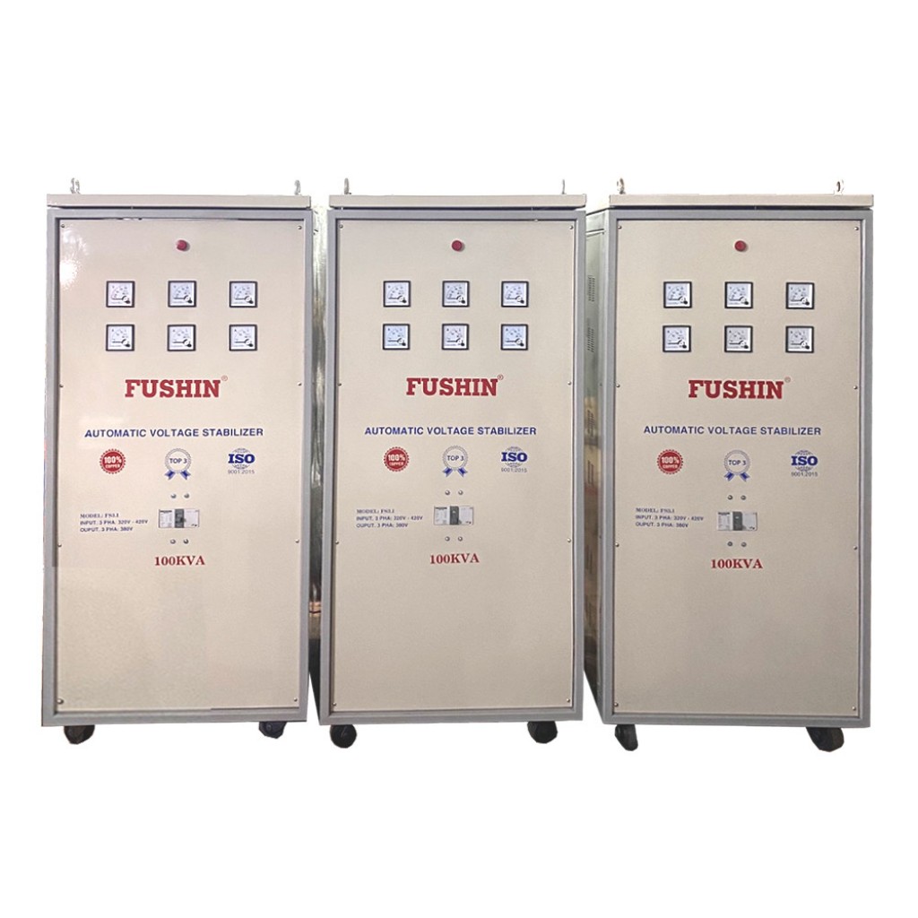 Ổn áp Fushin 3 pha - 100KVA (320V~420V/380V)