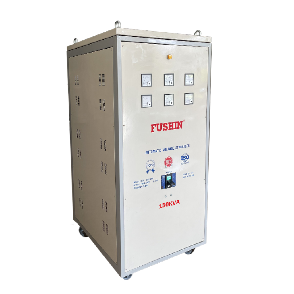 Ổn áp 3 pha dải  260V~420V ra 380V 150KVA Fushin