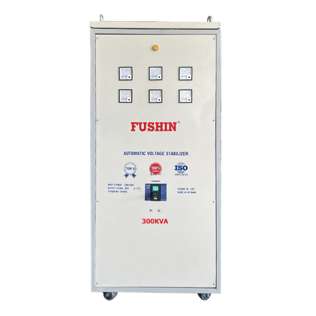 Ổn áp 3 pha dải 320V~420V ra 220V-380V 300KVA Fushin