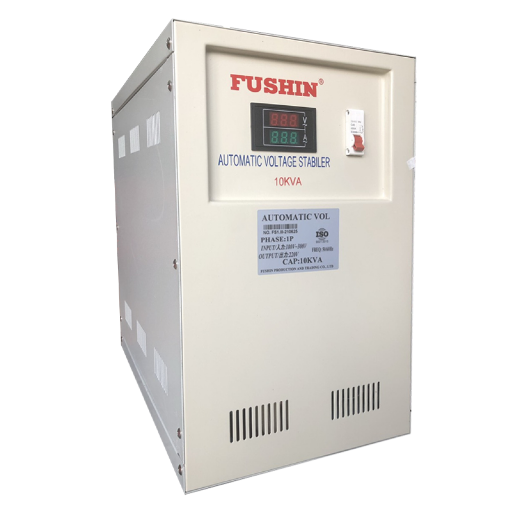 Ổn áp 10KVA NL Mặt trời - dải 150V~300V Fushin