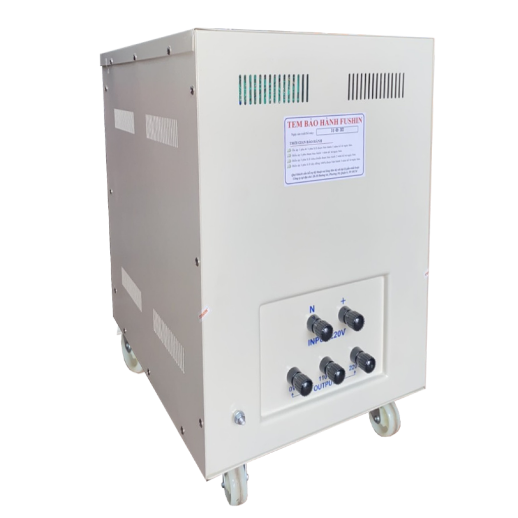 Ổn áp 1 pha 15KVA - Dải 90V~250V Fushin