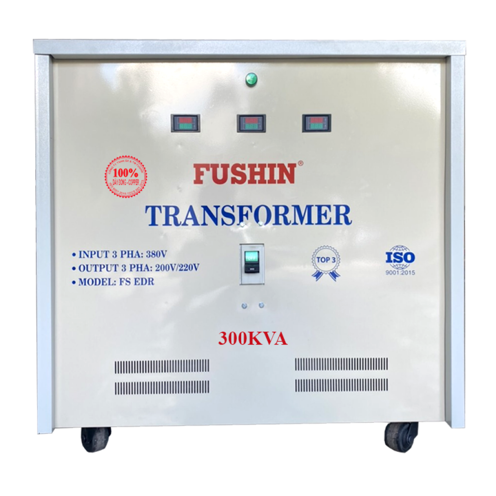 Biến áp tự ngẫu 3pha vào 380v ra 220v - 300KVA (S.II)