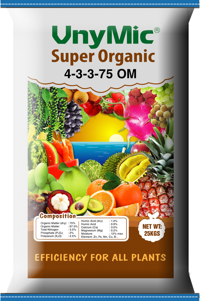hữu cơ 4-3-3-75 OM
