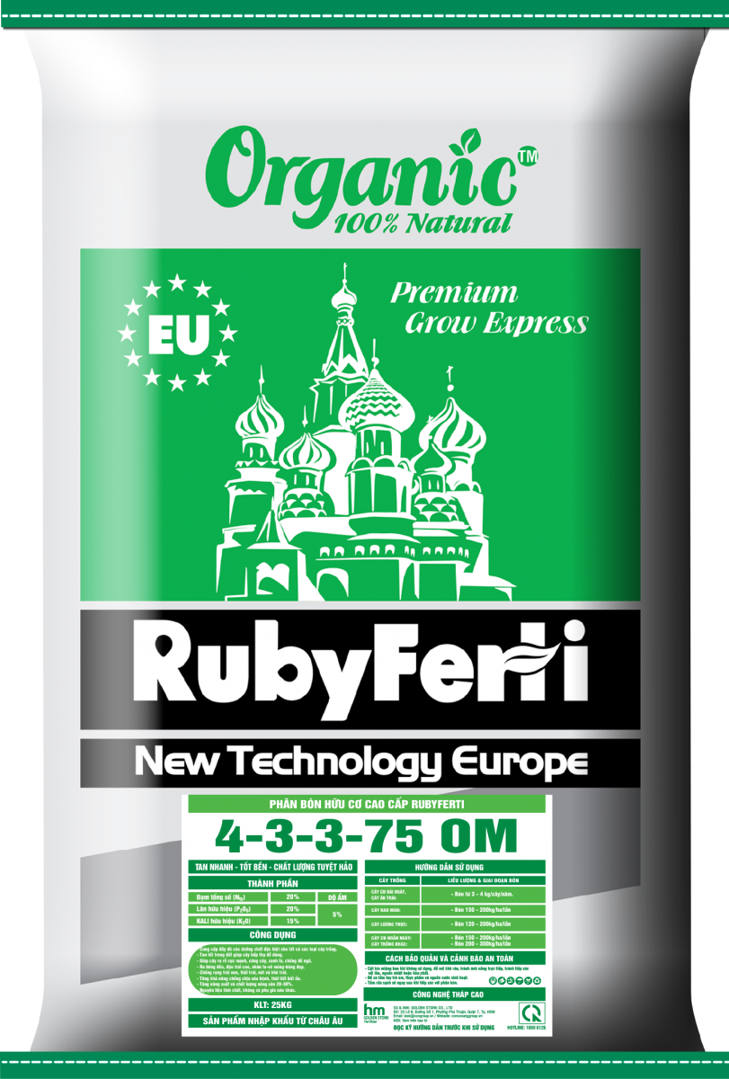 hữu cơ 4-3-3-75 OM 04