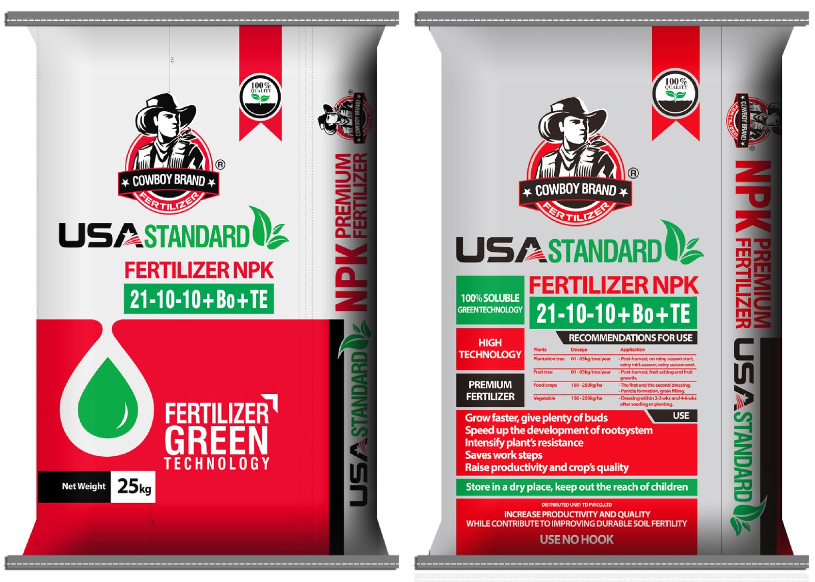 CowBoy | NPK 21-10-10+Bo+TE