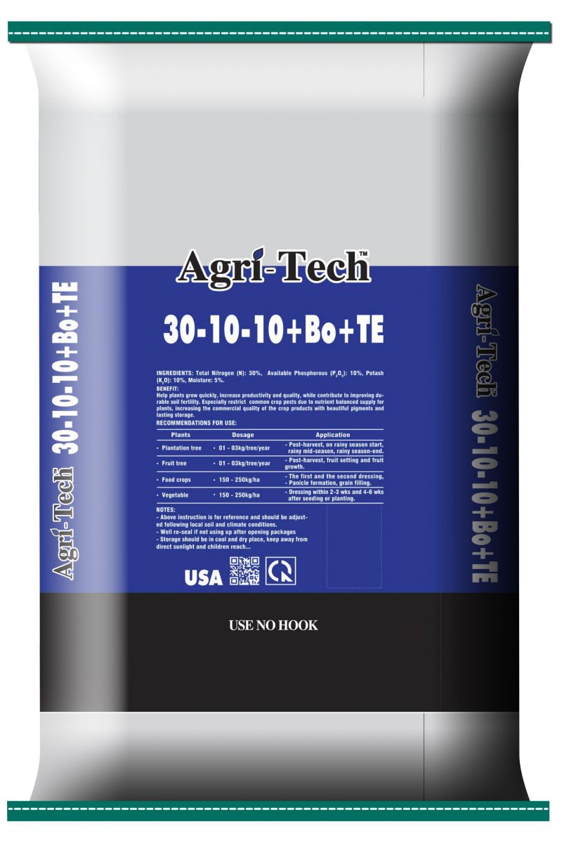 Agri_Tech NPK 30.10.10 + Bo+TE