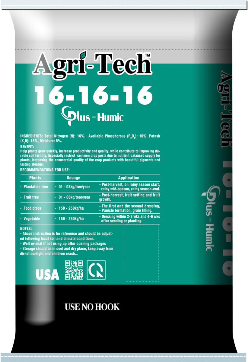 AGRI-TECH(OK) 16-16-16