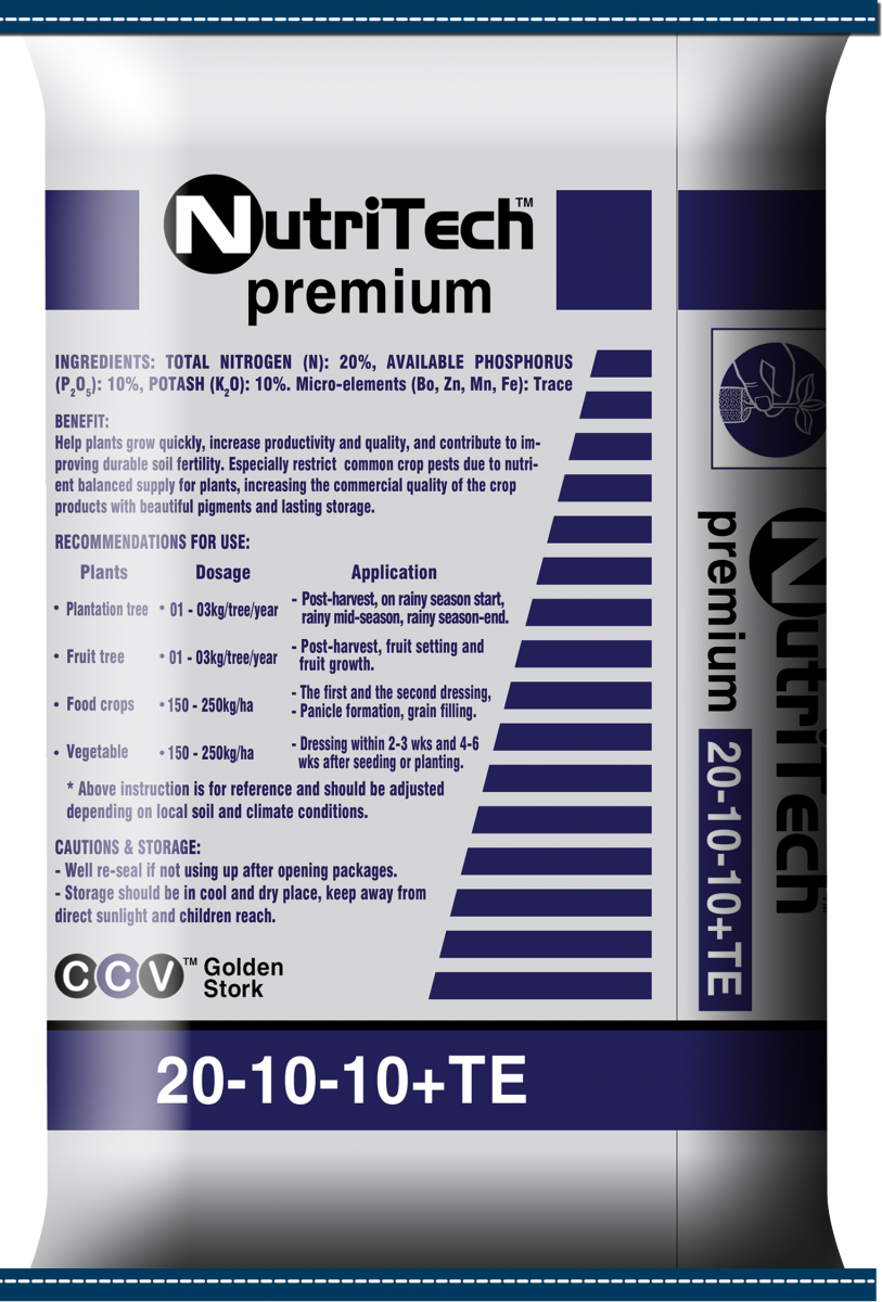 NutriTech 20-10-10+TE( TÍM)(r)