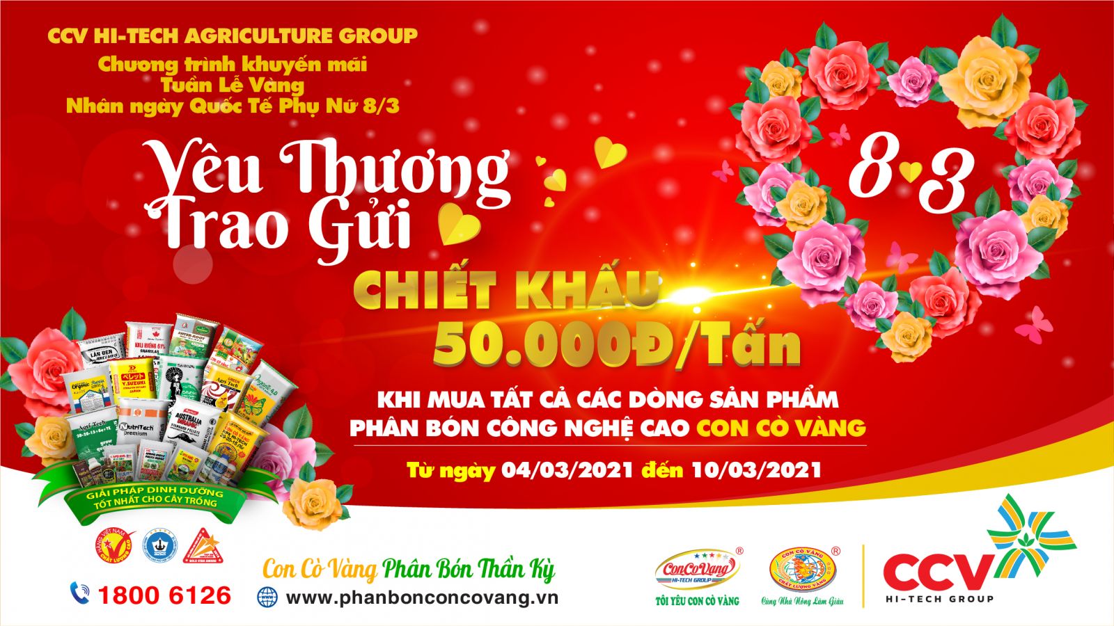 MỪNG NGÀY QUỐC TẾ PHỤ NỮ 8/3