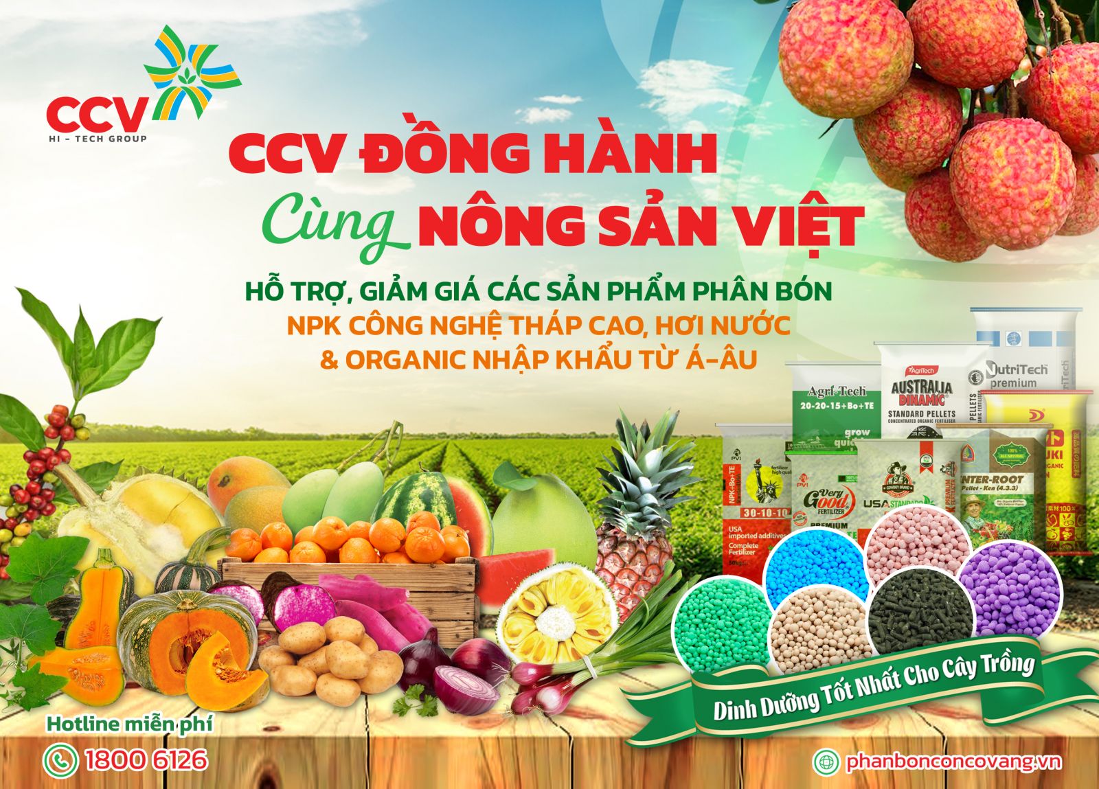 CCV ĐỒNG HÀNH CÙNG NÔNG SẢN VIỆT