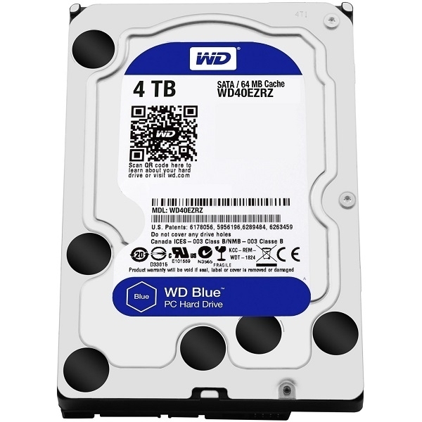 Western Blue Sata 4TB - (WD40EZRZ)