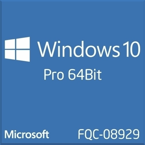 Windows 10 PRO 64bit 1pk DSP OEI DVD - (FQC-08929)