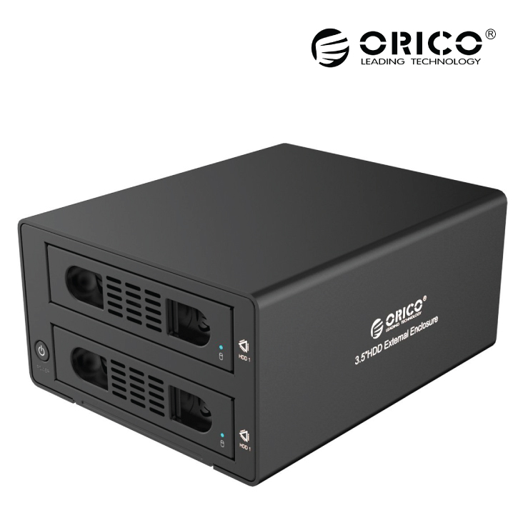 Hdd Box ORICO 3529SUS3-C,2 Bay USB 3.0, e-SATA, Clone