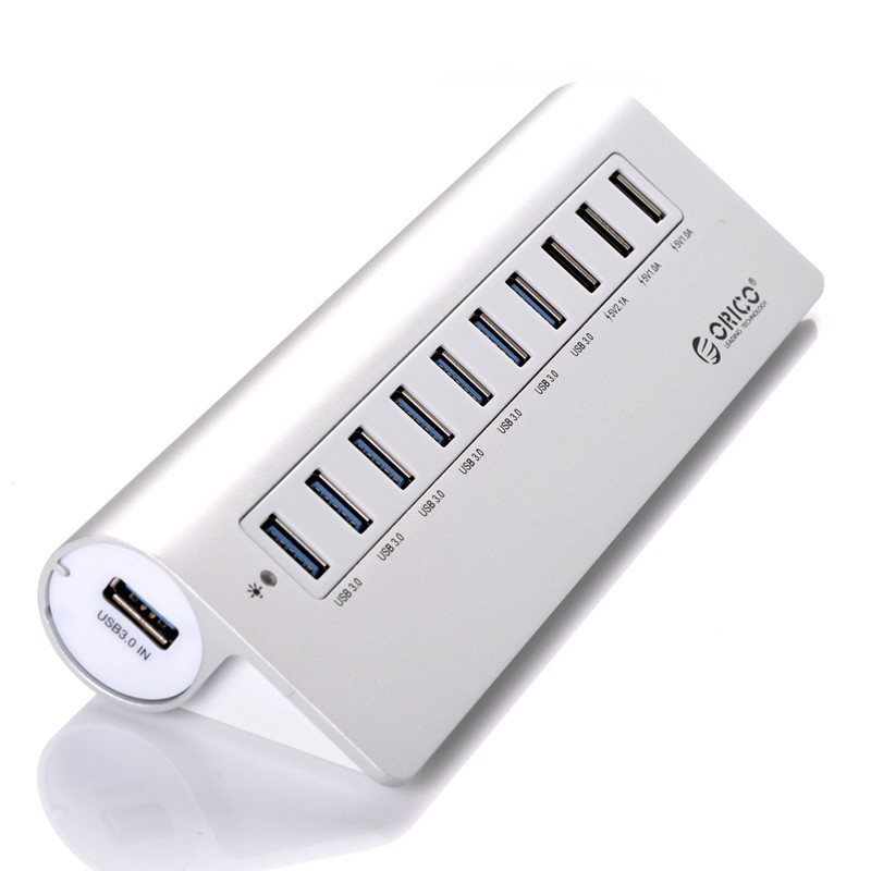 Hub (bộ chia) ORICO M3H73P, 7 cổng USB 3.0, 2 cổng sạc USB 5V/1A, 1 cổng sạc USB 5V/2.4A