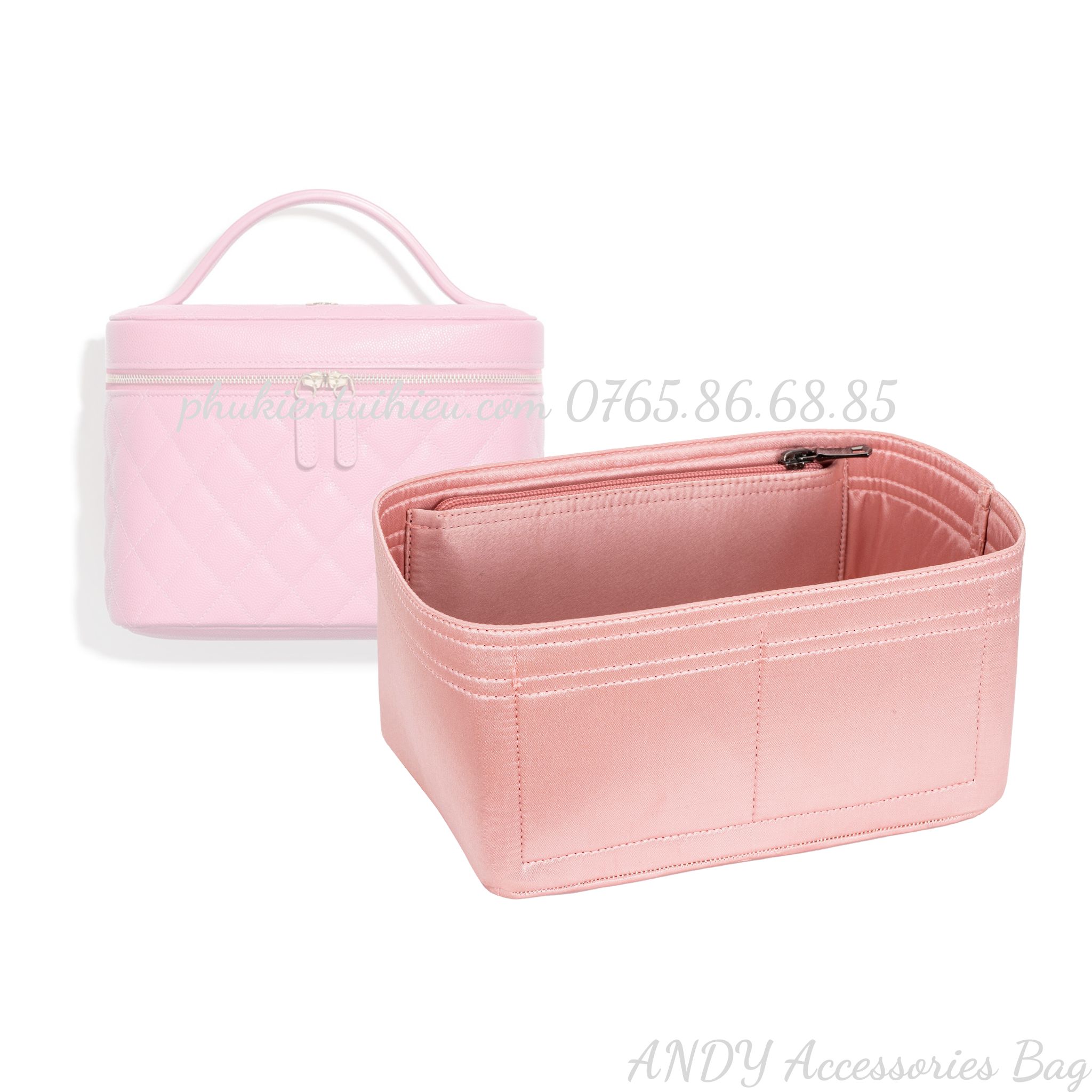 Lót form túi Chanel Vanity Pouch