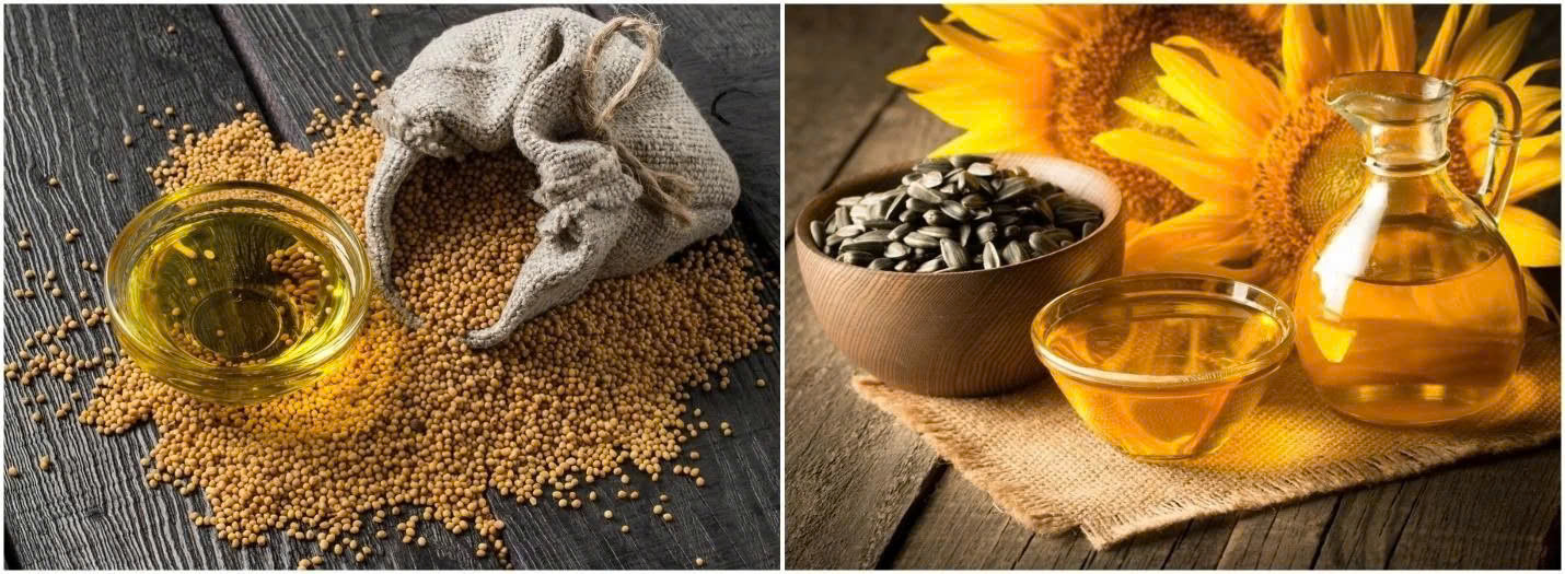 So sánh dầu đậu nành và dầu hướng dương loại nào tốt hơn?