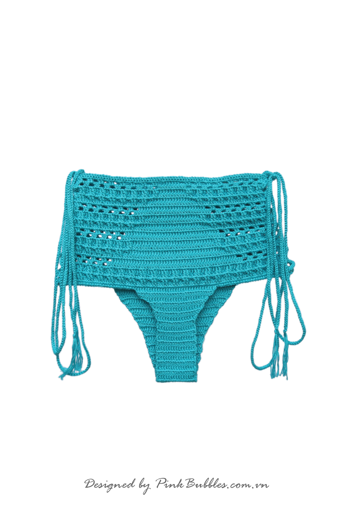 PB Crochet Bubu Full-Coverage Bikini Bottom