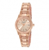 Rose Gold Watch With Link Strap