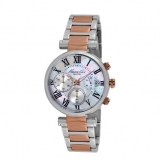 Two-Tone Watch with Mother-Of-Pearl Dial 