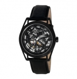 Gunmetal Watch with Mechanical Dial 