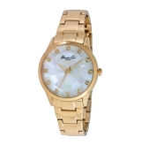 Gold Watch with Mother-of-Pearl Dial