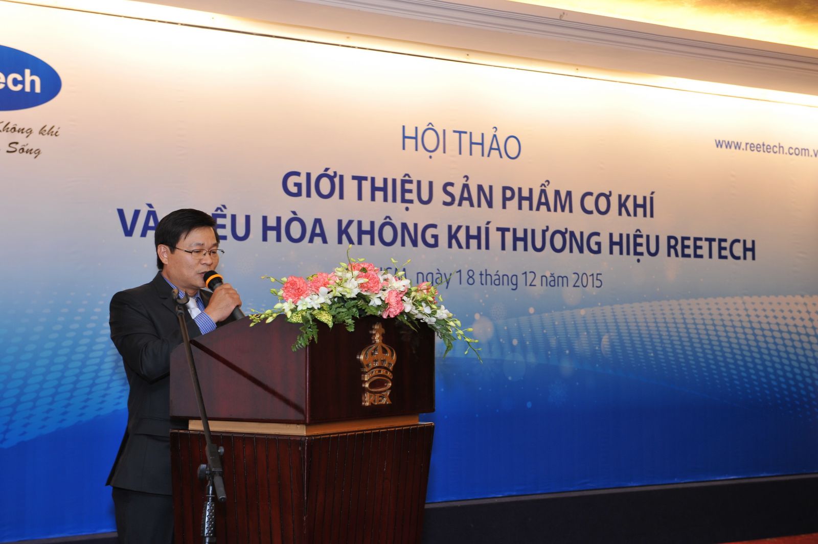 Hội thảo giới thiệu sản phẩm cơ khí và điều hòa không khí thương hiệu Reetech 2015