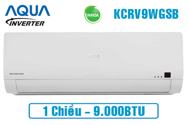 Máy lạnh Aqua Inverter 1.0 HP AQA-KCRV9GSB