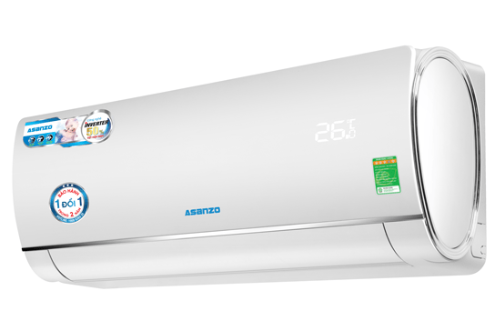 Máy lạnh Asanzo 1.5HP K12N66 Inverter R410A