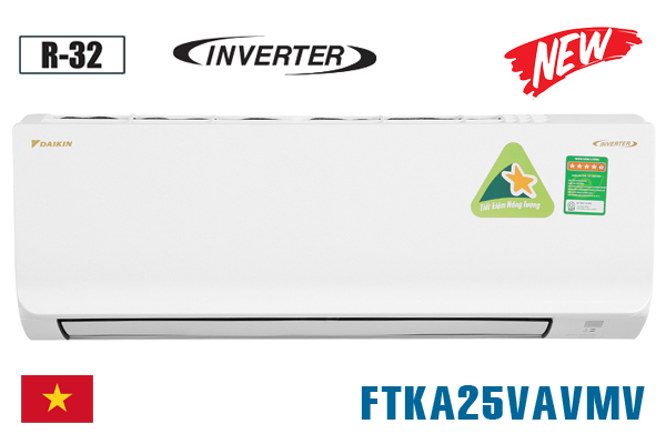 Máy lạnh Daikin Inverter 1.0 HP FTKA25VAVMV